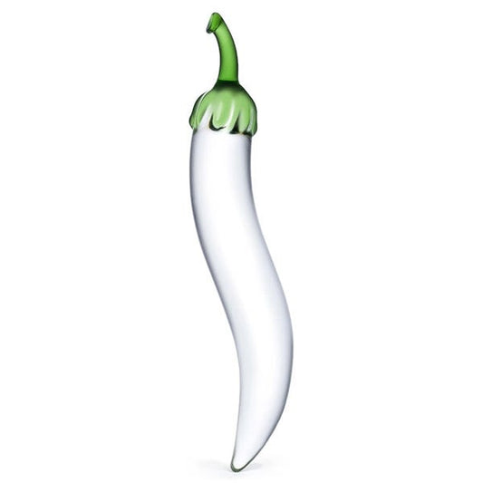 Glas 8.25-inch Chili Pepper Glass Dildo