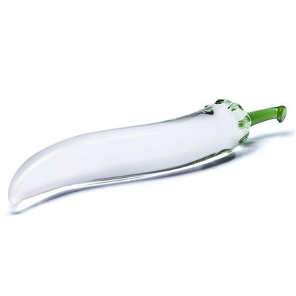 Glas 8.25-inch Chili Pepper Glass Dildo