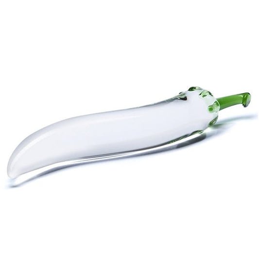 Glas 8.25-inch Chili Pepper Glass Dildo