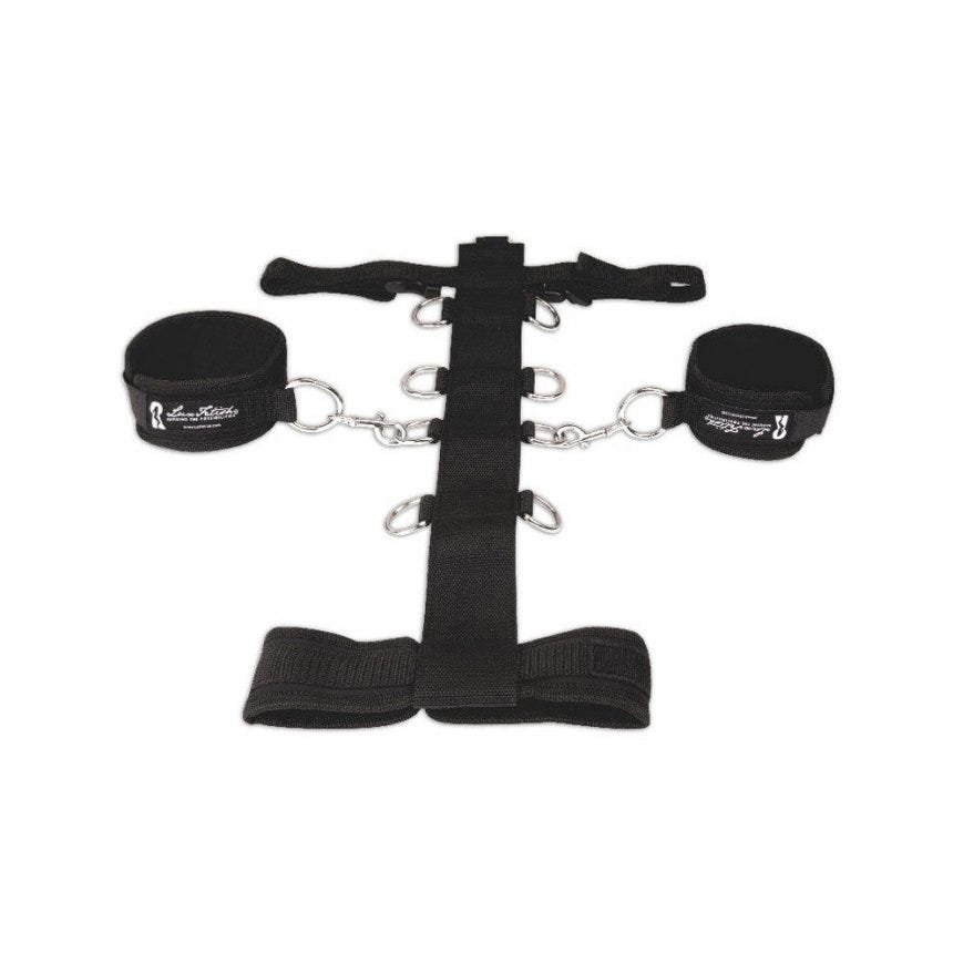 Lux Fetish 3-Piece Adjustable Neck & Wristraint Set