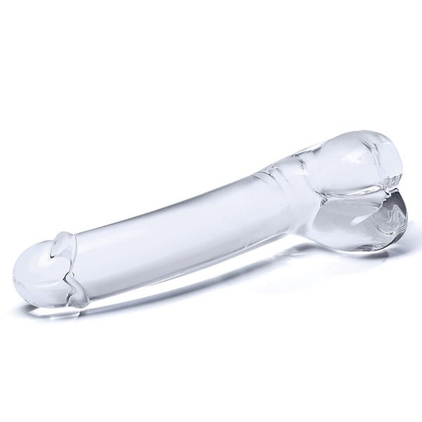 Glas 7-inch Realistic Curved Glass Dildo