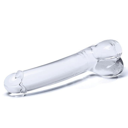 Glas 7-inch Realistic Curved Glass Dildo