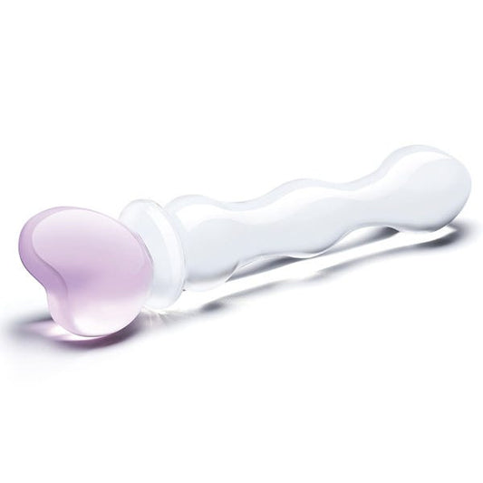 Glas 8-inch Sweetheart Glass Dildo