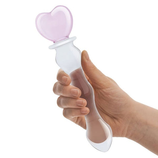 Glas 8-inch Sweetheart Glass Dildo