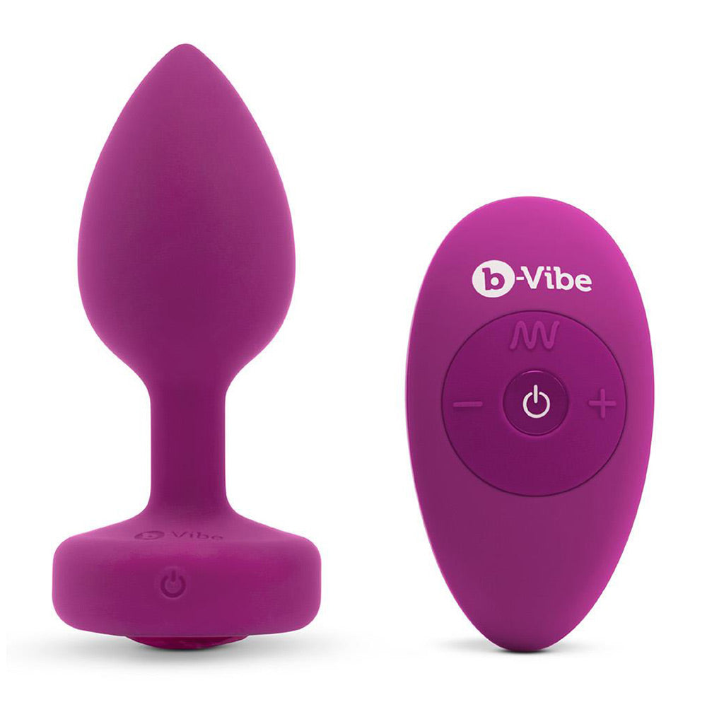 B-Vibe Vibrating Jewel Remote-Controlled Butt Plug