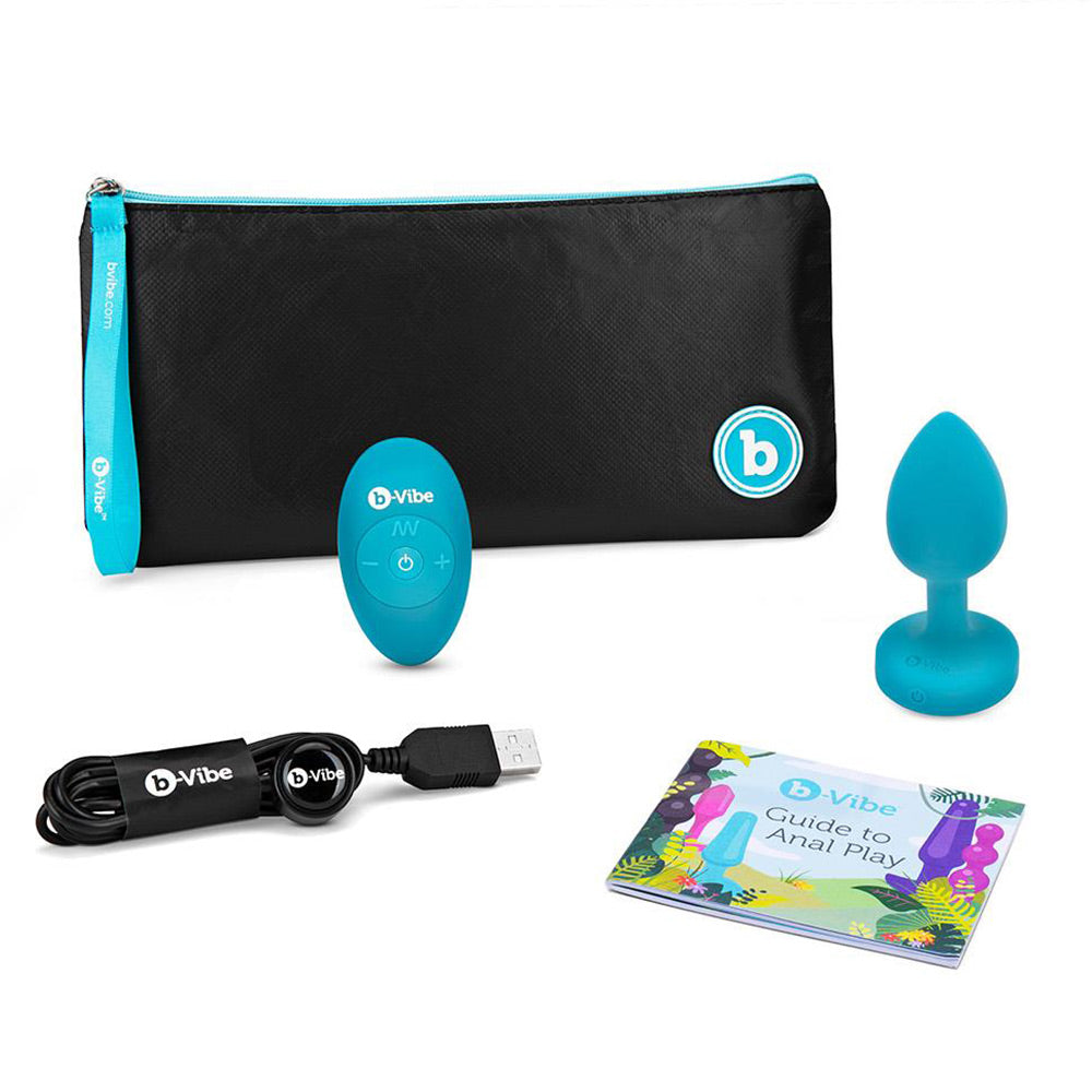 B-Vibe Vibrating Jewel Remote-Controlled Butt Plug
