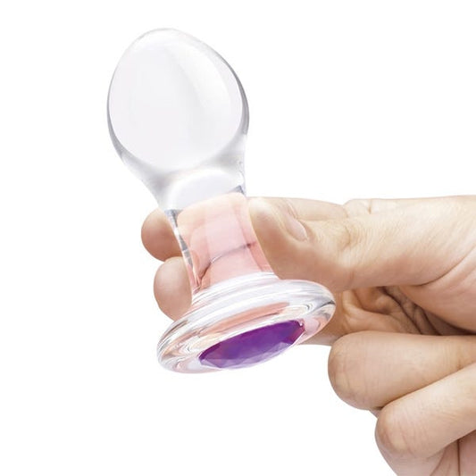 Glas 3-Piece Bling Butt Plug Anal Training Kit