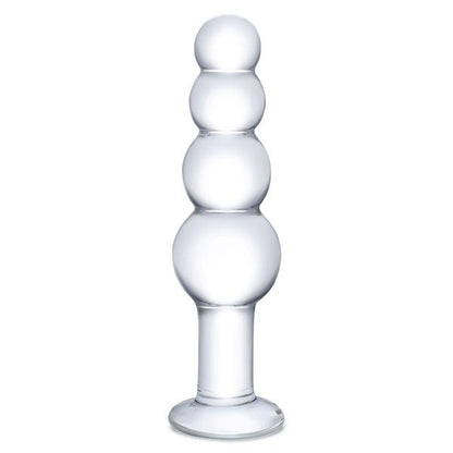 Glas 7.25-inch Beaded Butt Plug