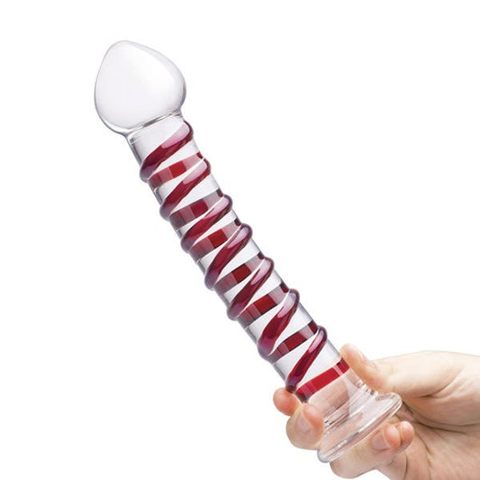 Glas 10-inch Mr Swirly Dildo