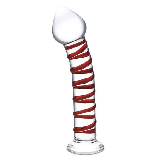Glas 8-inch Mr Swirly Dildo