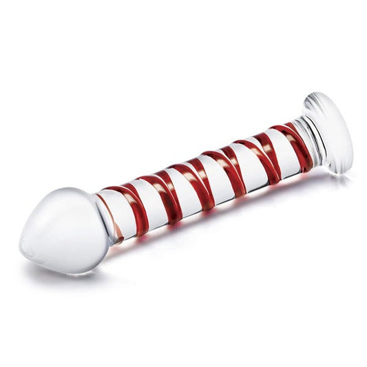 Glas 8-inch Mr Swirly Dildo