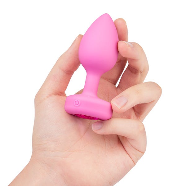 B-Vibe Small-Medium Jewels Rechargeable Remote Control Heart Plug