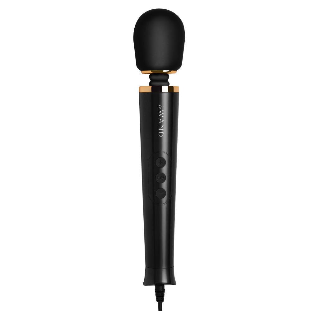 Le Wand Powerful Petite Plug-in Massage Wand - Black