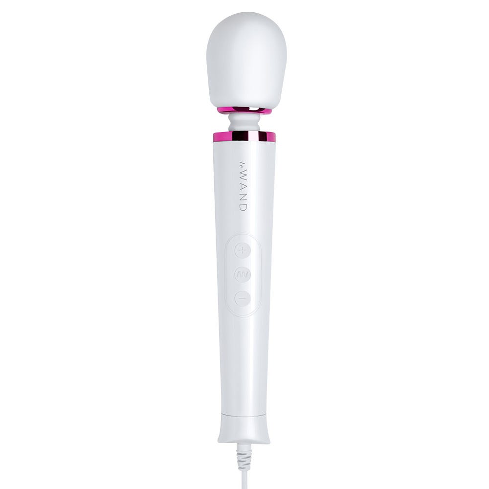 Le Wand Powerful Petite Plug-in Massage Wand - White