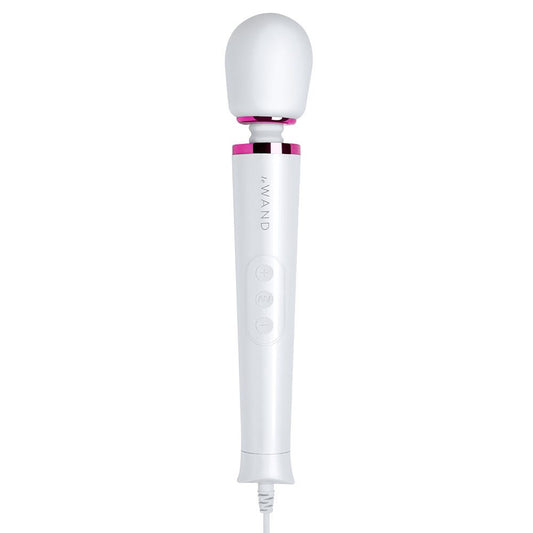 Le Wand Powerful Petite Plug-in Massage Wand - White
