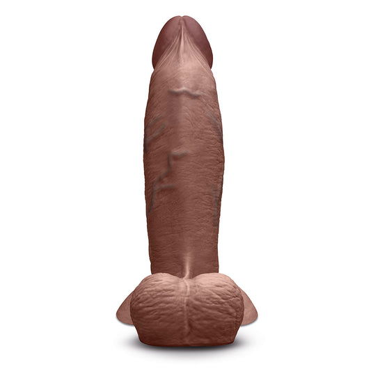 b-Vibe Slipskin Realistic Silicone 8" Girthy Dildo