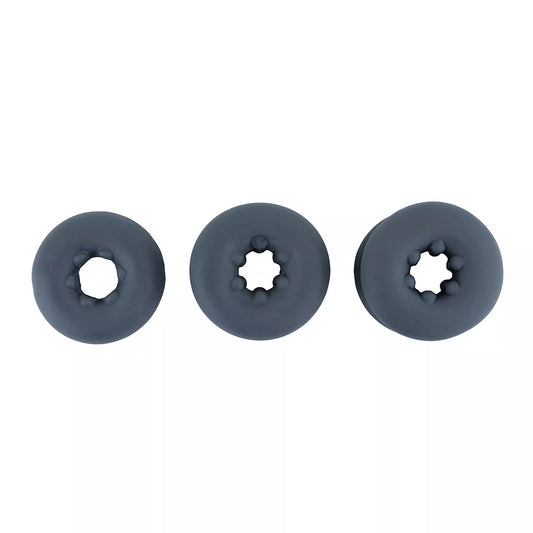 Boners Buffer Rings 3 Piece Cock Ring Set