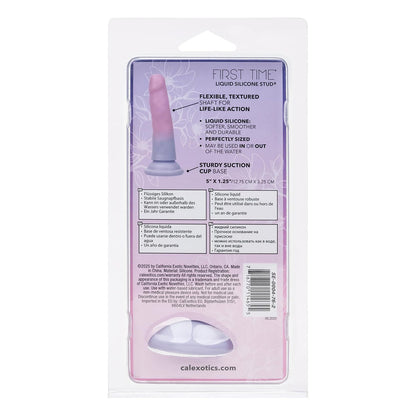 CalExotics First Time® Liquid Silicone Stud® Suction Cup Dildo