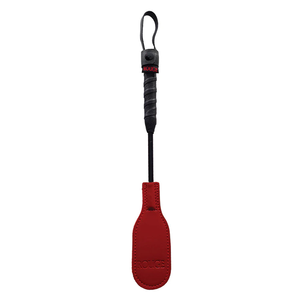 Rouge Mini Leather Oval Paddle