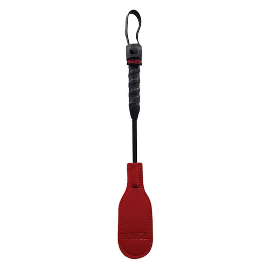 Rouge Mini Leather Oval Paddle