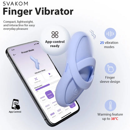 Svakom Echo 2 Flexible Finger Vibrator
