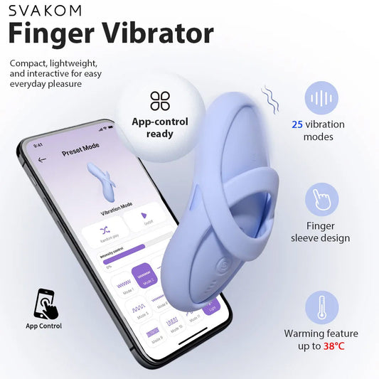 Svakom Echo 2 Flexible Finger Vibrator