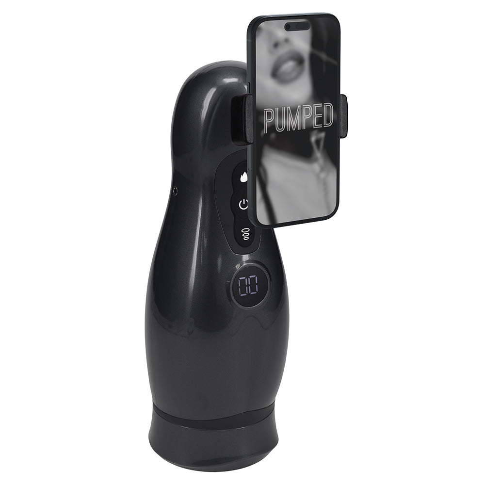 Shots PUMPED Virtuo with Phone Attachment Masturbator