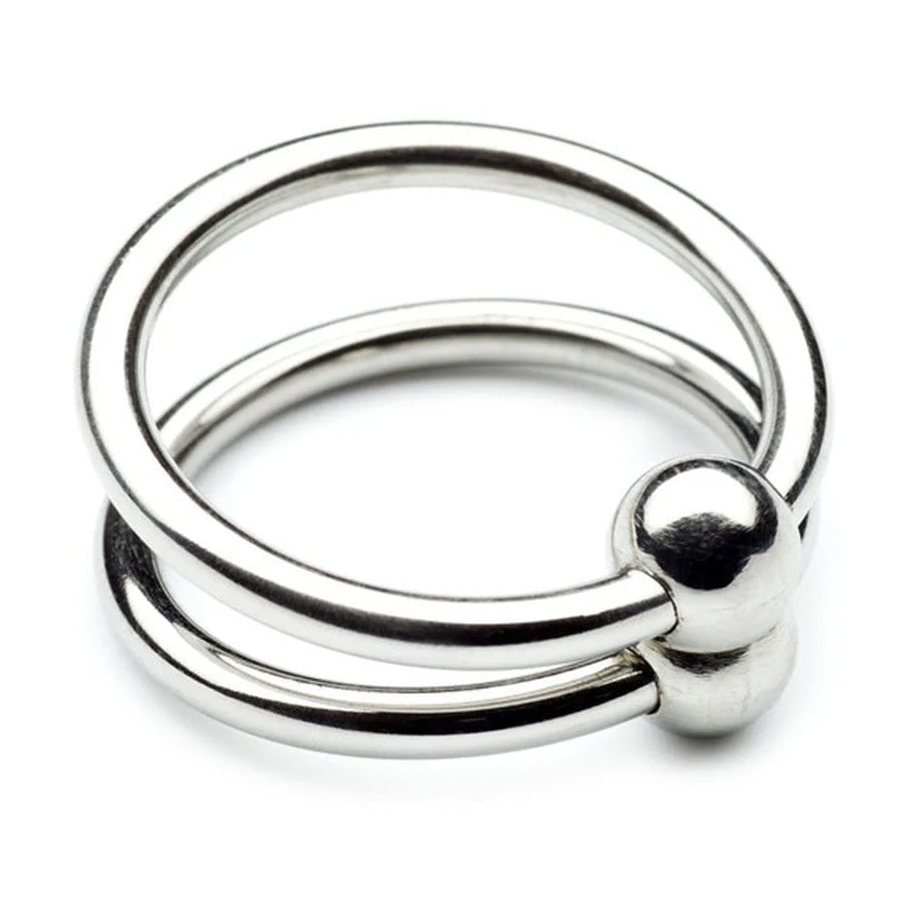 Triune Double Shaft Cock Rings