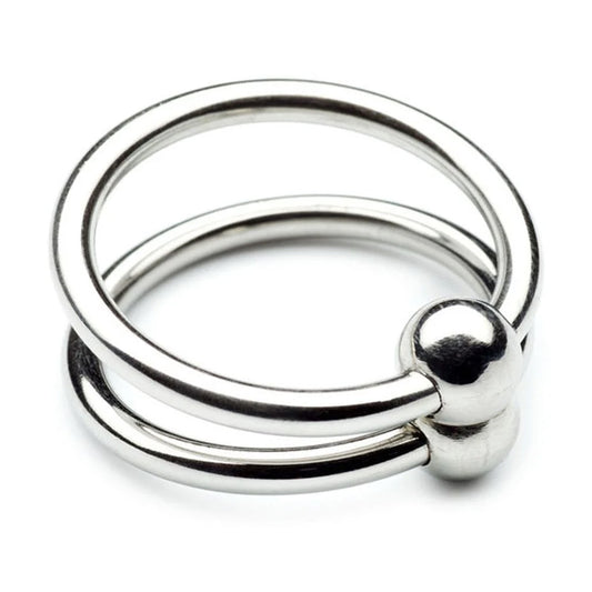 Triune Double Shaft Cock Rings
