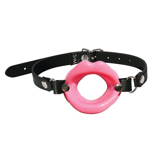 S&M Silicone Lips Open Gag