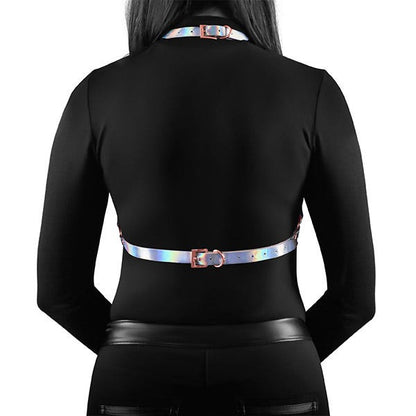 Cosmo Bondage Crave Rainbow Harness - S/M