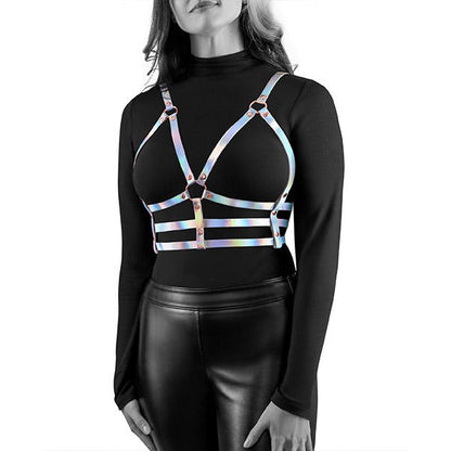 Cosmo Bondage Bewitch Rainbow Harness - L/XL