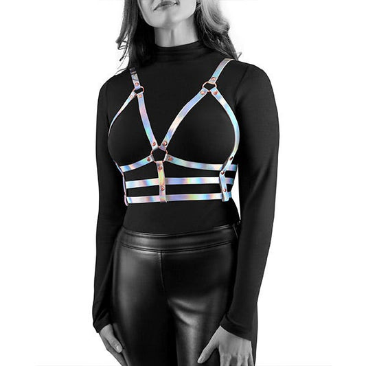 Cosmo Bondage Bewitch Rainbow Harness - L/XL