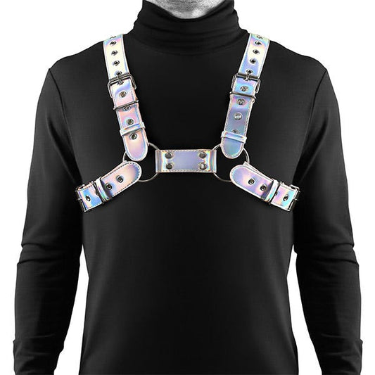 Cosmo Bondage Rogue Rainbow Harness - M/L