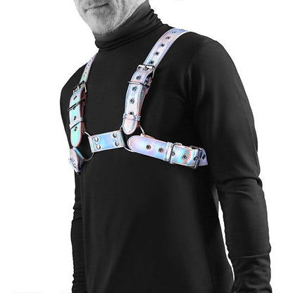 Cosmo Bondage Rogue Rainbow Harness - M/L