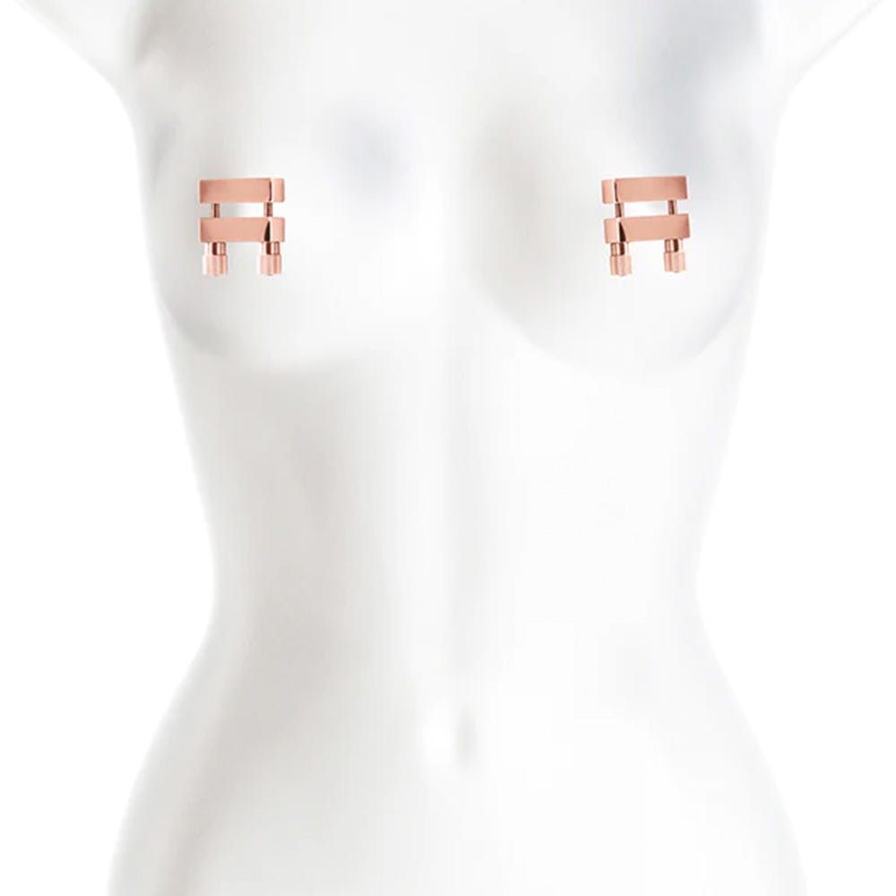 Bound V1 Vice Nipple Clamps - Rose Gold