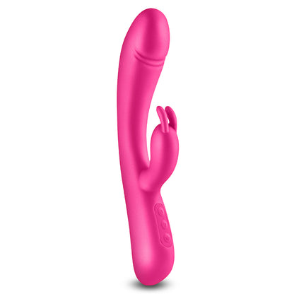 Royals Divine Metallic Pink Rabbit Vibrator