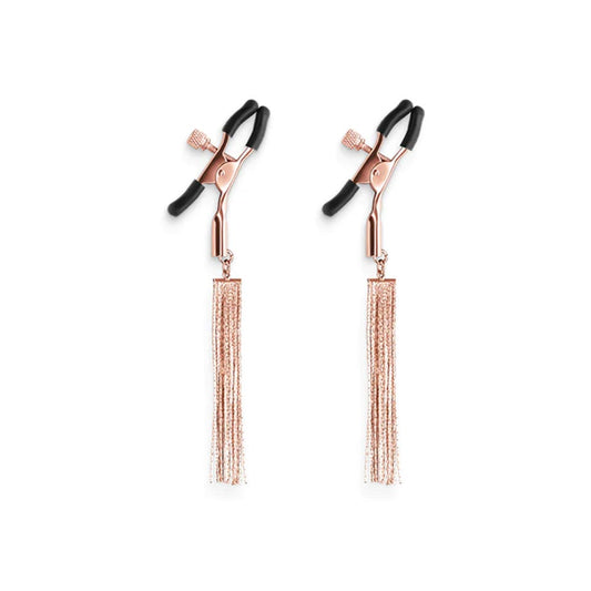 Bound D2 Adjustable Nipple Clamps with Tassels