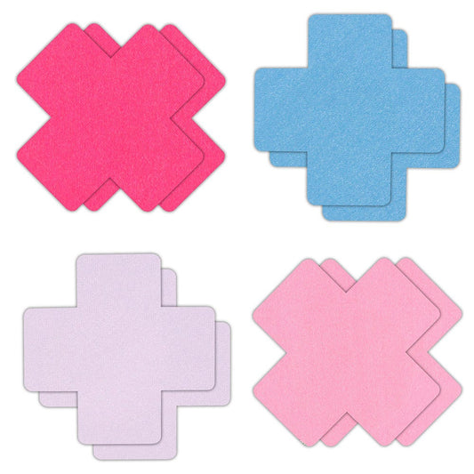 Pretty Pasties Pastel Cross Assorted 4-Pack