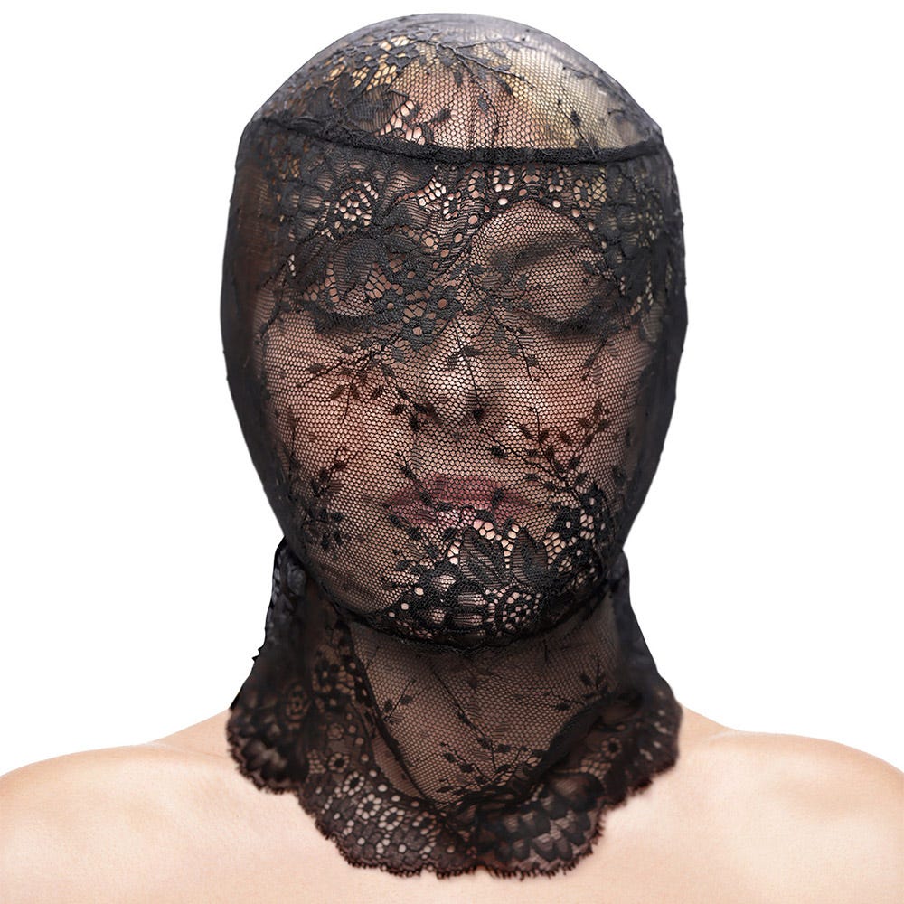 Fetish & Fashion Lace Hood