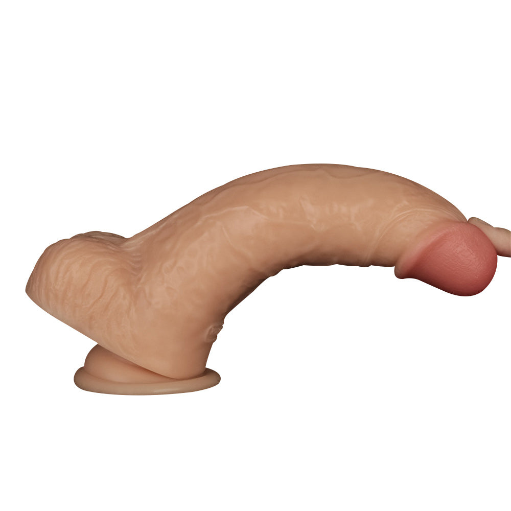 Lovetoy 9 Inch Power Basics Vibrating Dildo