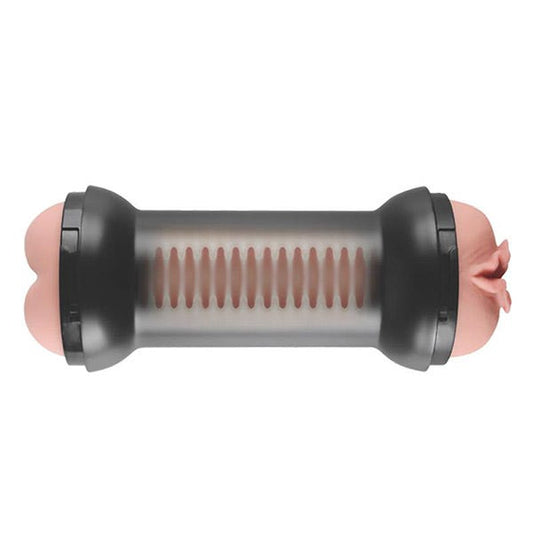 Lovetoy Training Master Double-Sided Stroker Vagina and Ass Masturbator