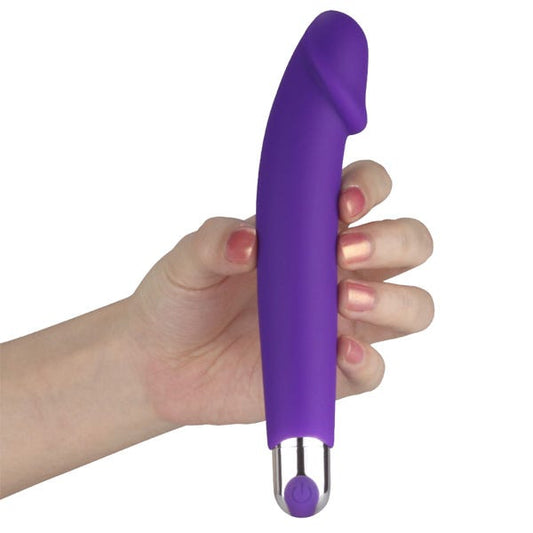 iJoy Rechargeable Silicone Dildo Vibrator