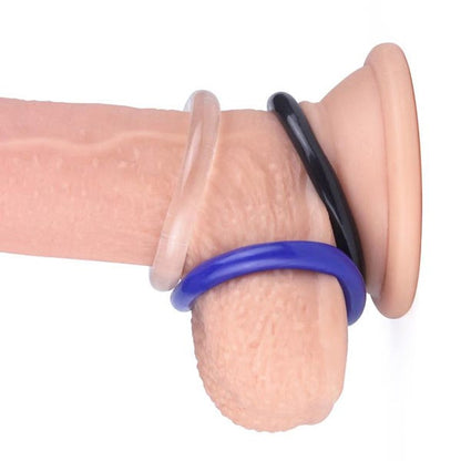 Lovetoy Power Plus Triple Donut Cock Ring Set