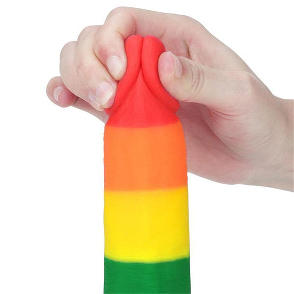 Lovetoy Prider 7.5-Inch Rainbow Dildo