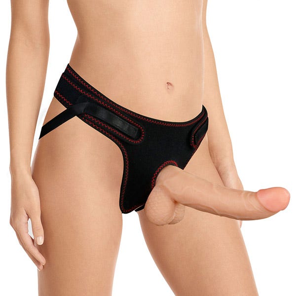 Ingen 8.5-Inch Easy Strap-On Dildo Set
