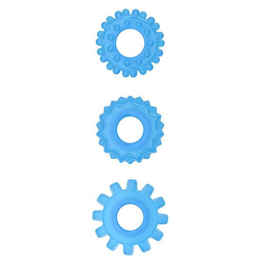 Lumino Play 3-Piece Glow In The Dark Penis Ring Set