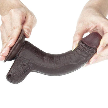 Lovetoy Sliding Skin 7-Inch Dual Layer Dong