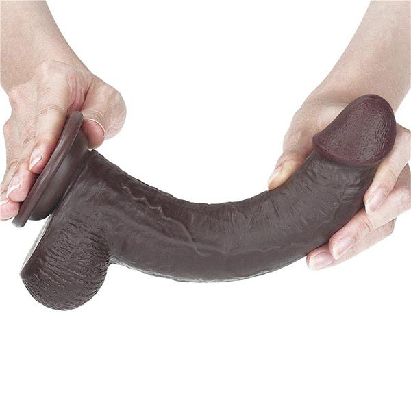Lovetoy Sliding Skin 9-Inch Dual Layer Dong