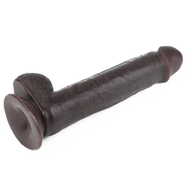 Lovetoy Sliding Skin 9-Inch Dual Layer Bendable Dong